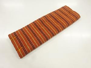 アンティーク　縞織出しホームコート地反物